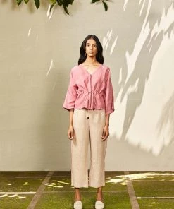 BunaStudio Tops & Blouses Potters Wheel Top