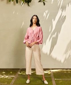 BunaStudio Tops & Blouses Potters Wheel Top