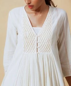 BunaStudio Smock Tunic Midi Dresses