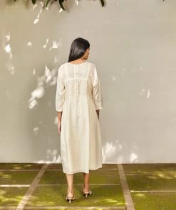 BunaStudio Vapour Clouds Dress Midi Dresses