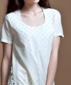 BunaStudio Double Layer Slit Kurta